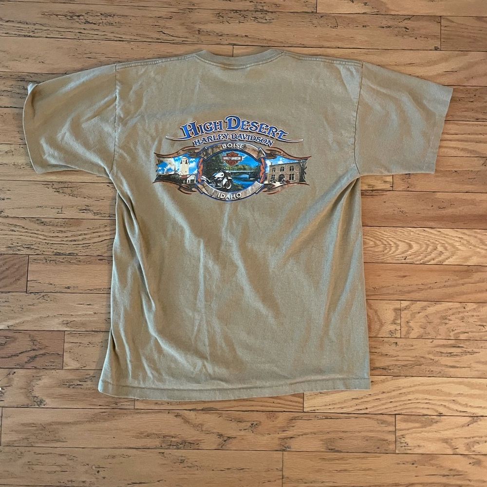 Harley Davidson T Shirt - High Desert - Boise - L